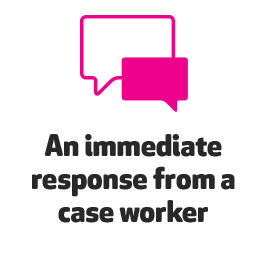 Case worker response